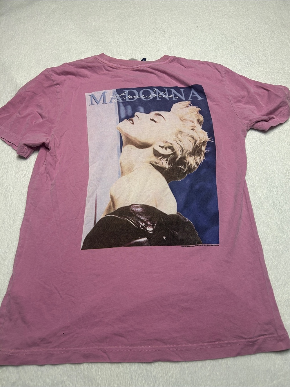 Divided Pink Madonna Logo Tee-XS